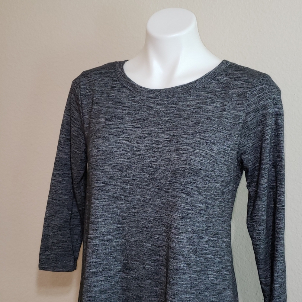 One Clothing LA Baby Doll Dress Women's Size Small Navy Blue - Picture 2 of 8